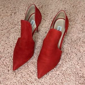 Steve Madden red heels